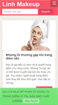 Mobile Screenshot of linhmakeup.com